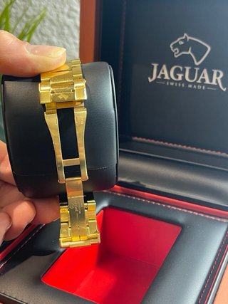 Reloj Jaguar Executive Dorado - Como Nuevo