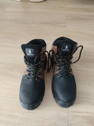 Botas de trabajo Lemaitre negras y marrones