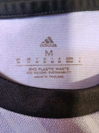 Camiseta Real Madrid Adidas Morada Talla M
