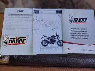 Tubo de escape Mivv Ninja/Z 125