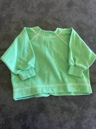 Cardigan unisex verde menta 6 mesi prénatal