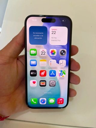 iPhone 15 Pro 128GB Negro/Gris