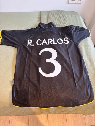 Camiseta Real Madrid Retro Roberto Carlos Talla S
