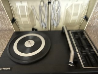 Tocadiscos Philips Vintage 623 Beige/Negro