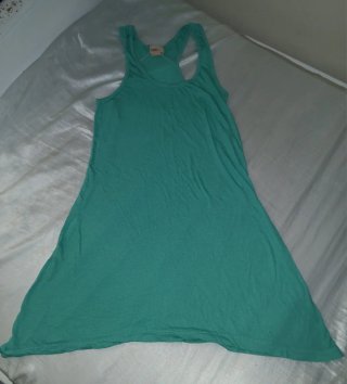 Camiseta overside turquesa
