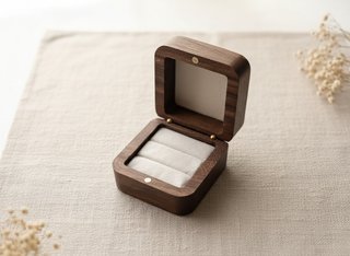 Cajas de Anillos Personalizadas Madera