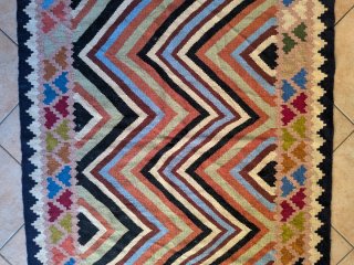 Tappeto Kilim Etnico Boho Multicolor