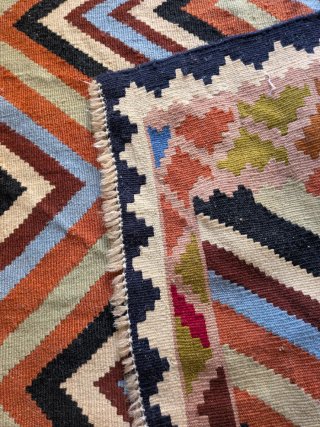 Tappeto Kilim Etnico Boho Multicolor