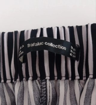 Pantalón rayas Zara T.XS