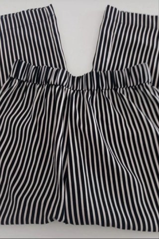 Pantalón rayas Zara T.XS