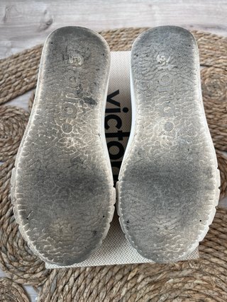 Zapatillas Victoria grises/beige