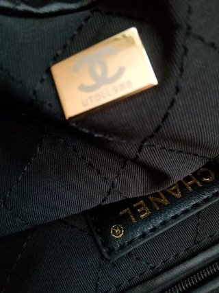 Borsa  Chanel Nera Trapuntata