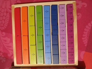 Juego de Fracciones Play Tive 39 Piezas