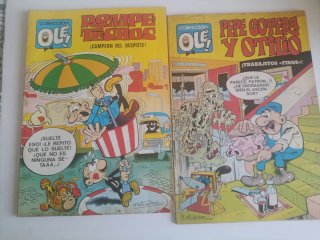 Lote 6 Tebeos Colección Olé Varios Personajes