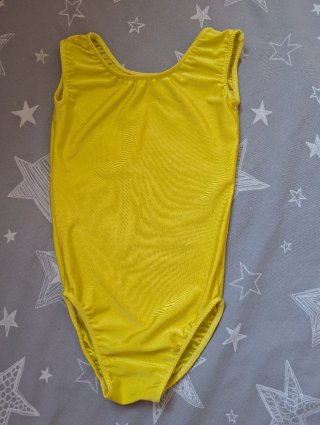 Maillot Gimnasia Amarillo Talla 7-9