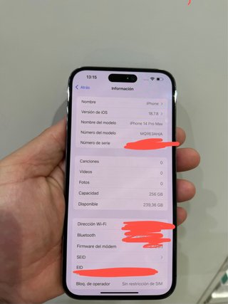 iPhone 14 Pro Max 256GB Violeta