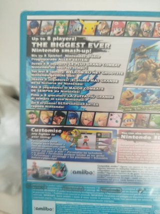 Super Smash Bros. Wii U + Amiibo Mario