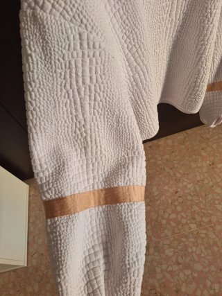 Felpa bianca sportiva EA7 collezione 7.0 animalier