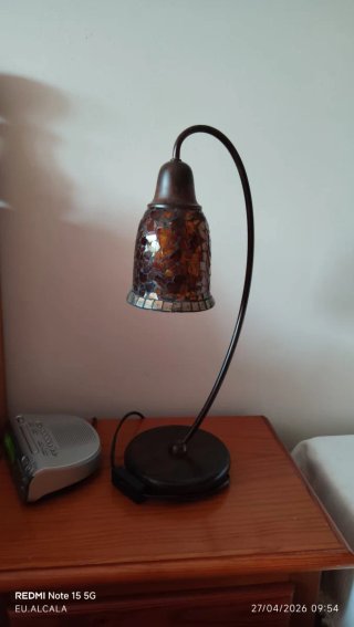 Lámpara flexo y colgante a juego