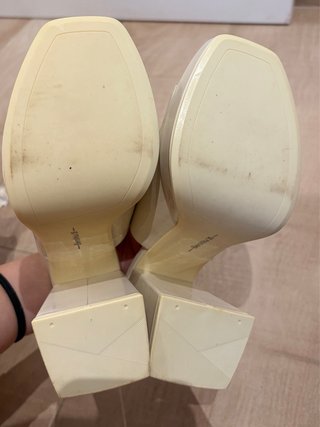 Sandalias Bershka Tacon Plataforma 35