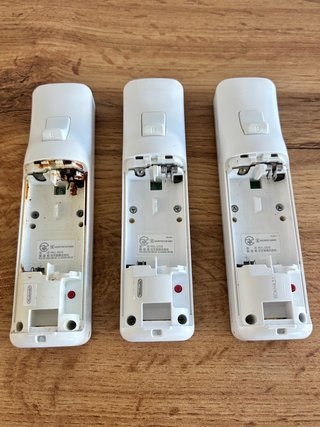 Lotto 3 Wiimote + 3 Nunchuck Nintendo PER PEZZI