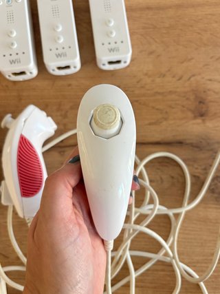Lotto 3 Wiimote + 3 Nunchuck Nintendo PER PEZZI
