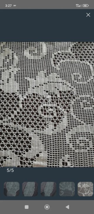 Precioso hecho a mano de ganchillo