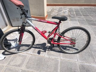 Bicicleta de Montaña Iron Track Roja