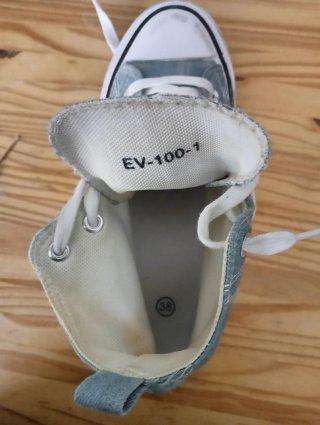 Zapatillas denim mujer talla 38