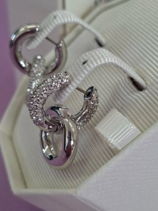 Orecchini Swarovski Dextera Cerchio 5671807 ZYQ