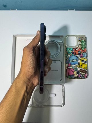 iPhone 14 Pro Max Morado + Accesorios