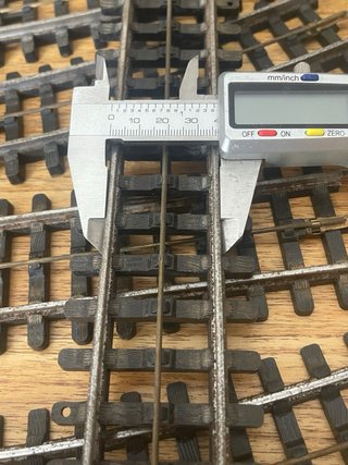 Lote vías tren antiguo JEP Francia Escala 0 3 carr