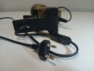 FOCO PINZA DORADO 80S