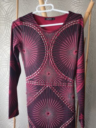 Vestido Elixon fiesta lentejuelas XS