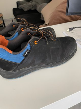Zapatos Dexter Talla 47 Negro/Naranja