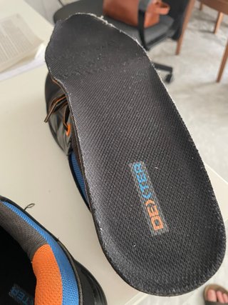 Zapatos Dexter Talla 47 Negro/Naranja