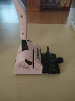 Máquina Encuadernar Zutter Rosa