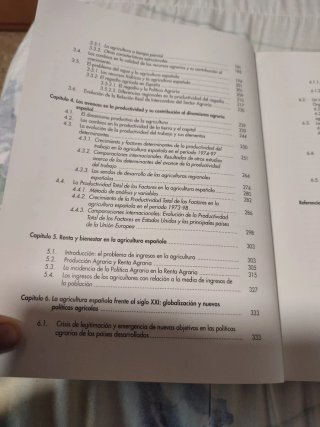 Libro técnico "La agricultura española"