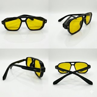 Gafas de sol amarillas y negras