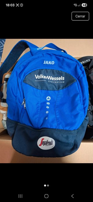 Mochila Jako VolckerWessels Ciclismo