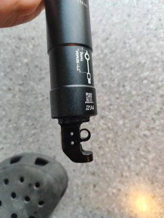 Tija Telescópica TranzX 34.9x455mm 150mm