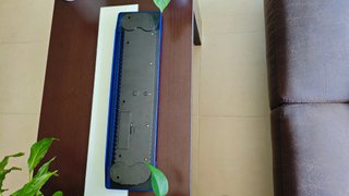 Teclado electronico infantil azul
