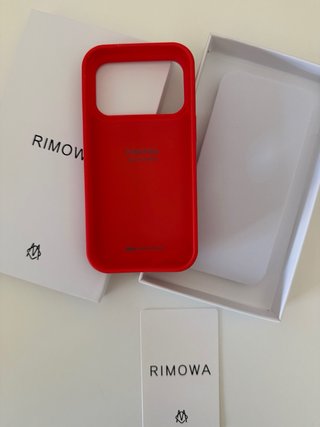 Funda iPhone 17 Pro RIMOWA Roja