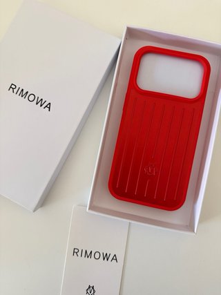 Funda iPhone 17 Pro RIMOWA Roja