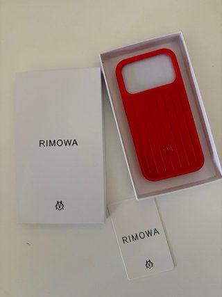Funda iPhone 17 Pro RIMOWA Roja