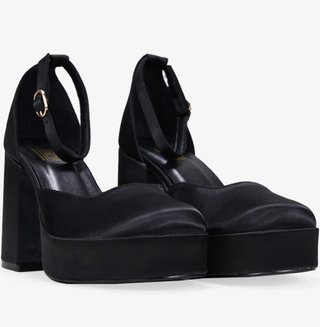 Zapatos tacón plataforma negros sin estrenar
