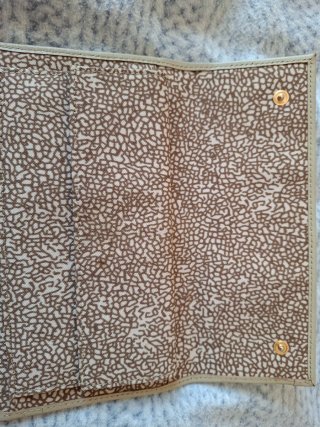 Portafoglio donna Borbonese beige