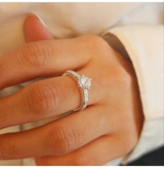Anillo Plata 925 con Circonitas