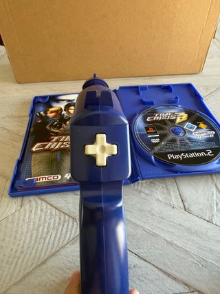 Pistola G-con2 + Time Crisis 3 PS2