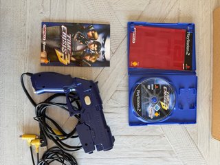 Pistola G-con2 + Time Crisis 3 PS2